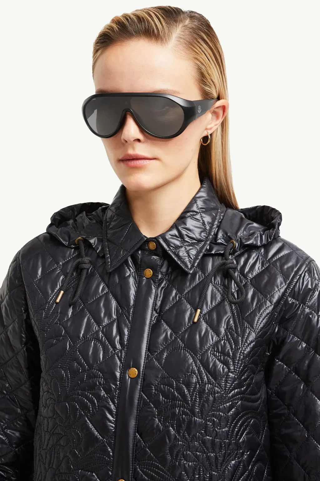 Contrast Oval Sunglasses