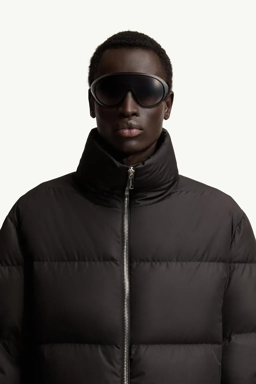 Moncler + Rick Owens Contrast Oval Sunglasses