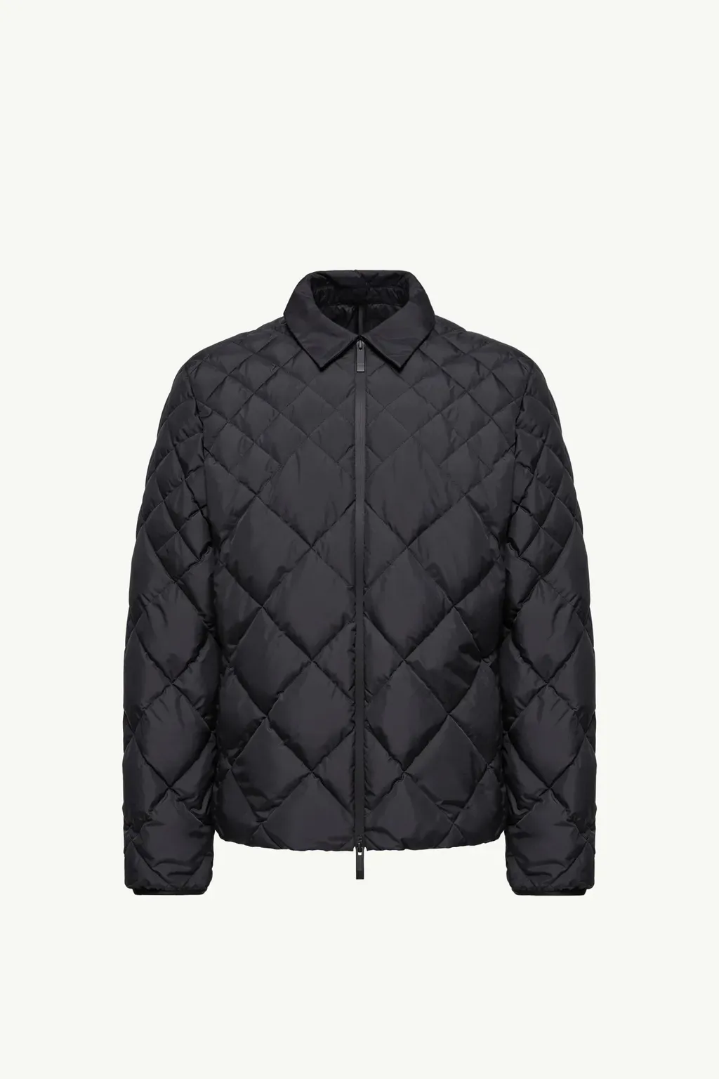 Atria Diamond-Quilted Down Shirt Jacket