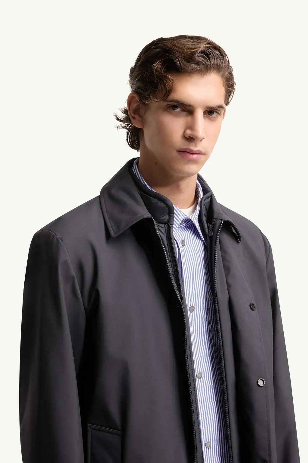 Brecon Mid-Length 3-In-1 Down Shirt Jacket