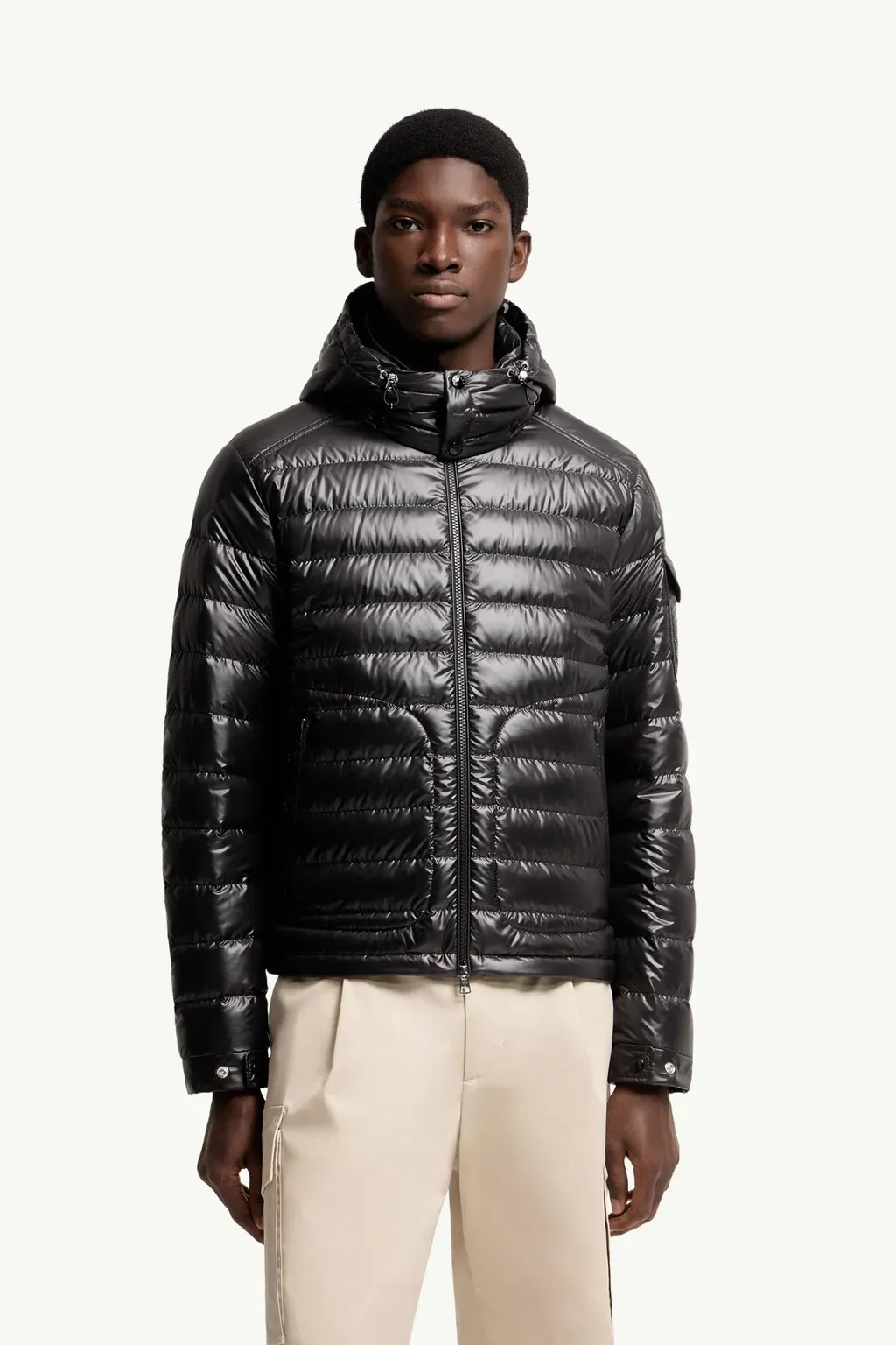 Lauros Hooded Short Down Jacket