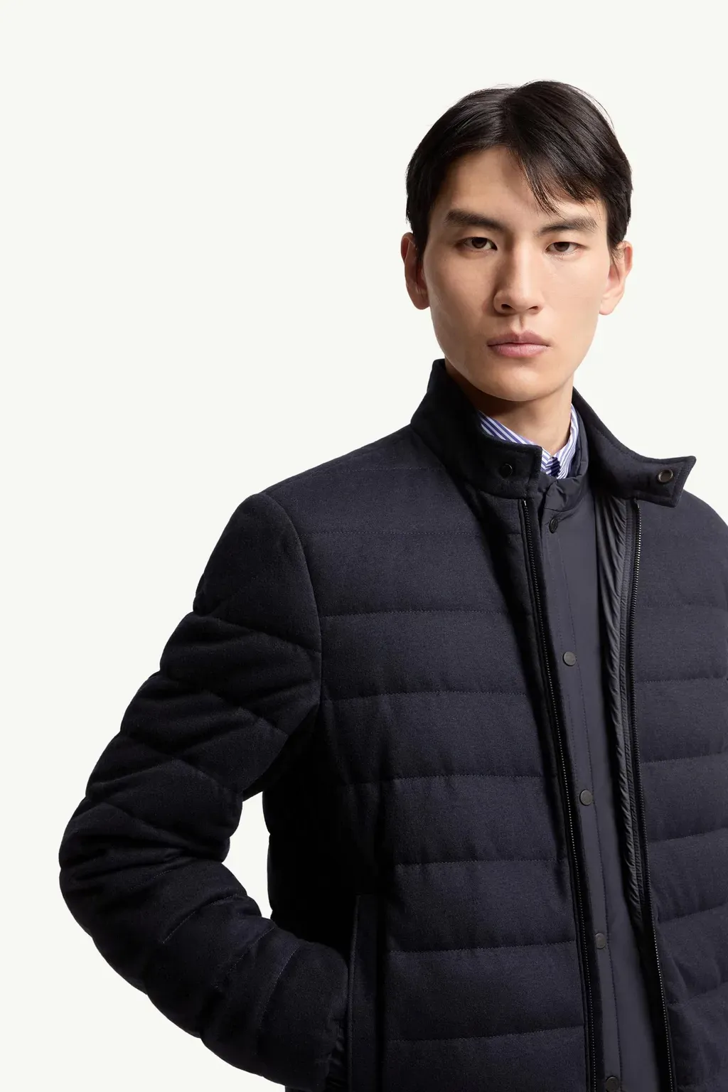 Luray Cashmere Blend Short Down Jacket