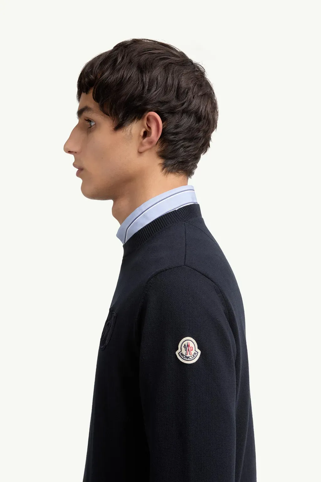 Embroidered Monogram Cotton Jumper