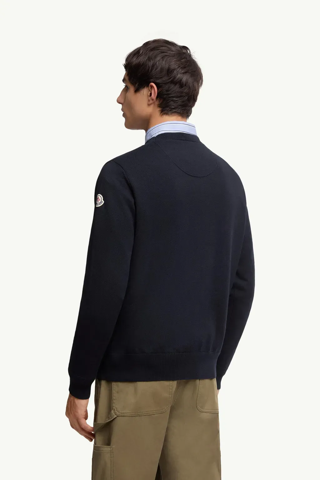 Embroidered Monogram Cotton Jumper
