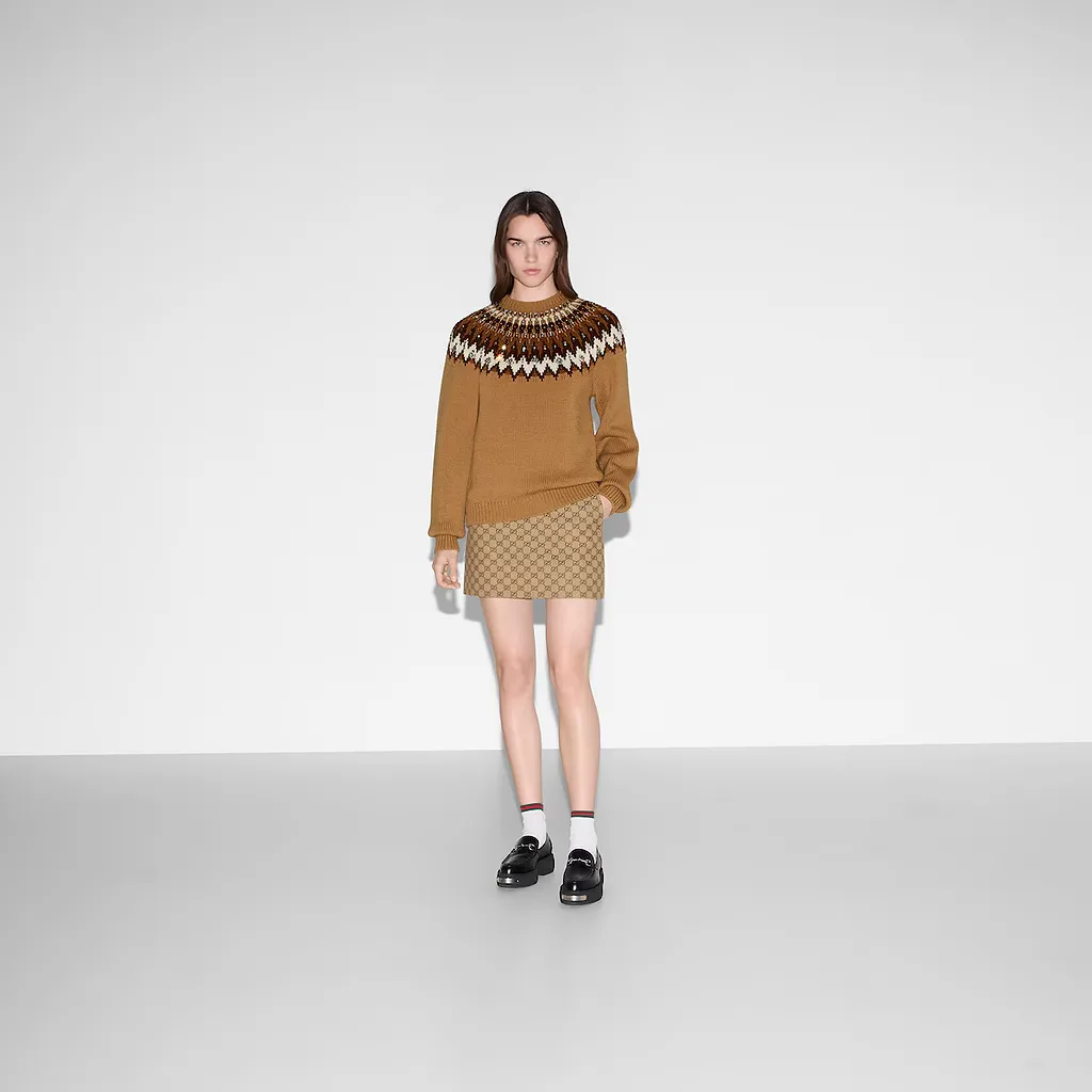Norwegian Wool Jacquard Sweater
