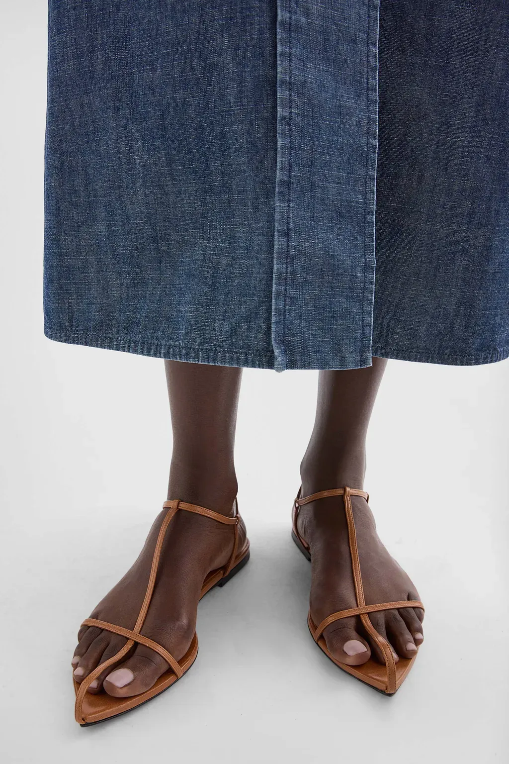 Cage Flat Sandal