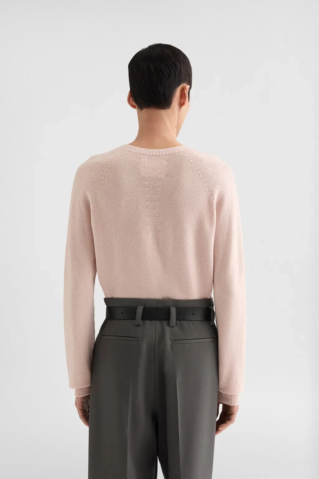 Cashmere Blend Crew-Neck Sweater