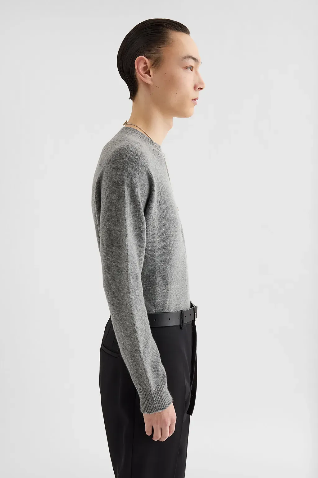 Cashmere Blend Crew-Neck Sweater