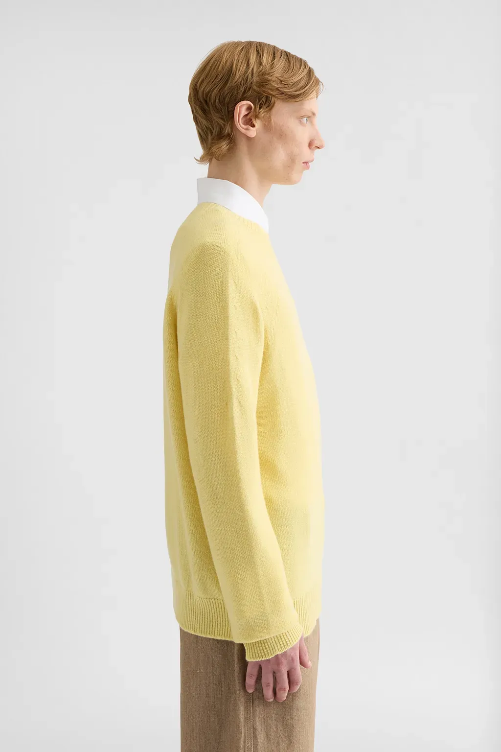 Cashmere Blend Crew-Neck Sweater