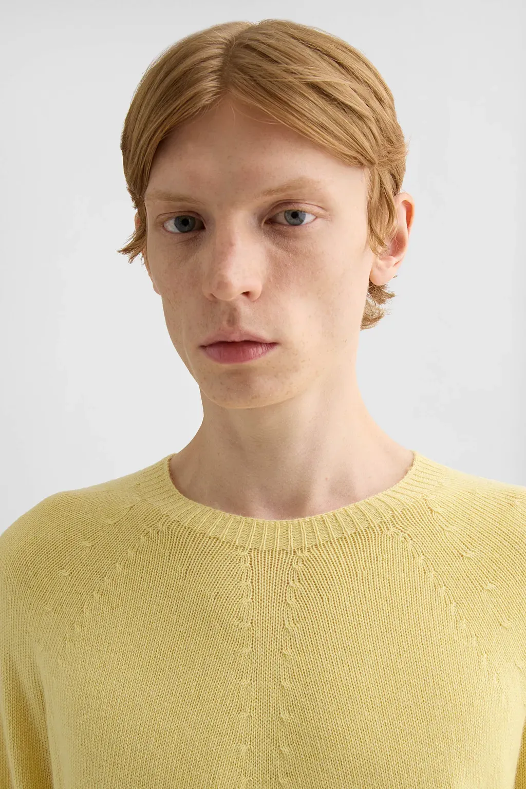Cashmere Blend Crew-Neck Sweater