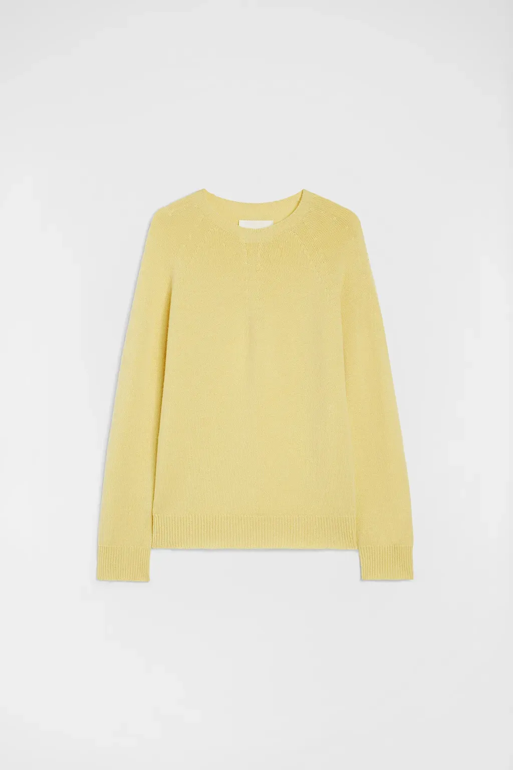 Cashmere Blend Crew-Neck Sweater