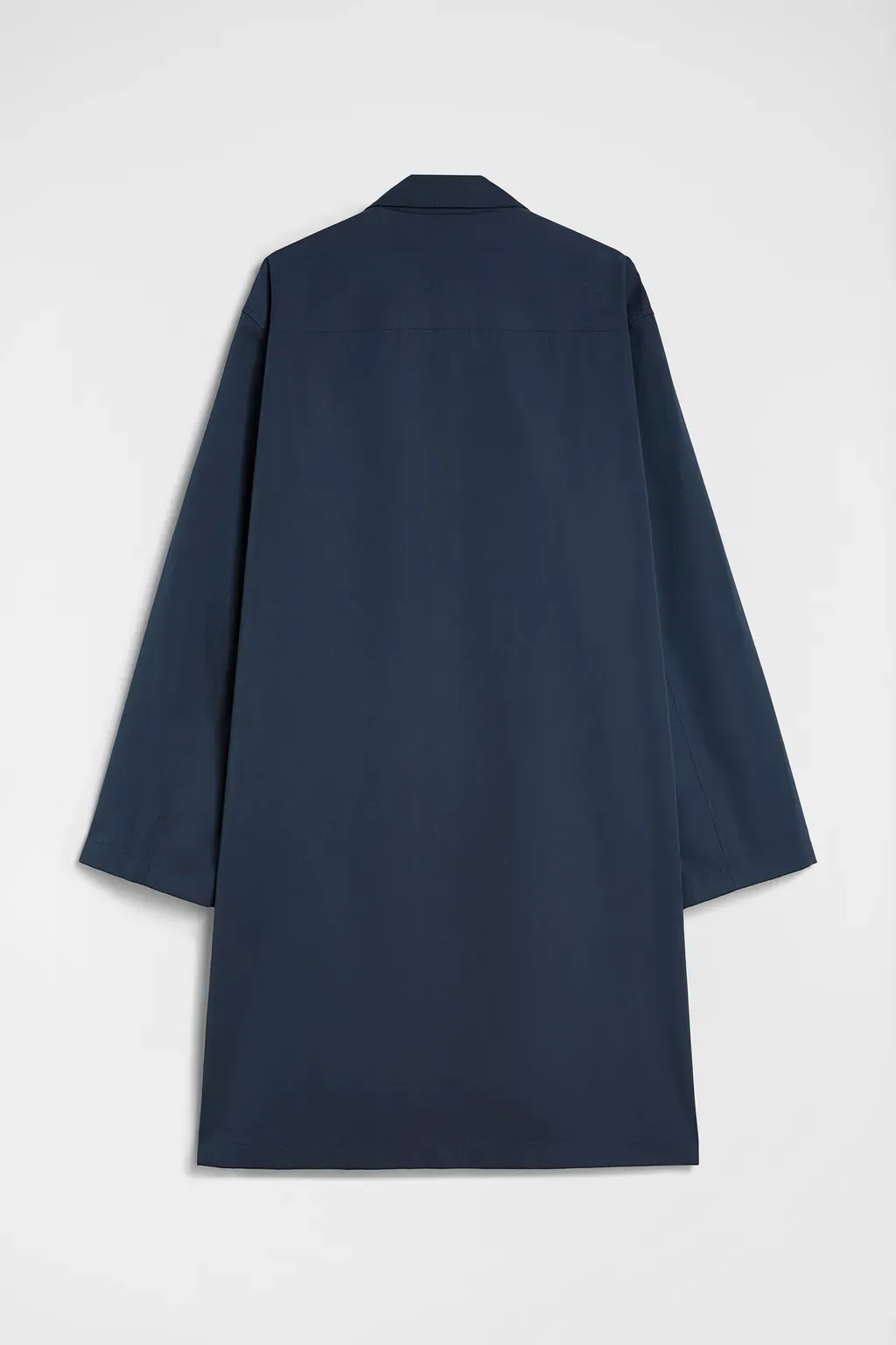 Cotton Blend Poplin Coat