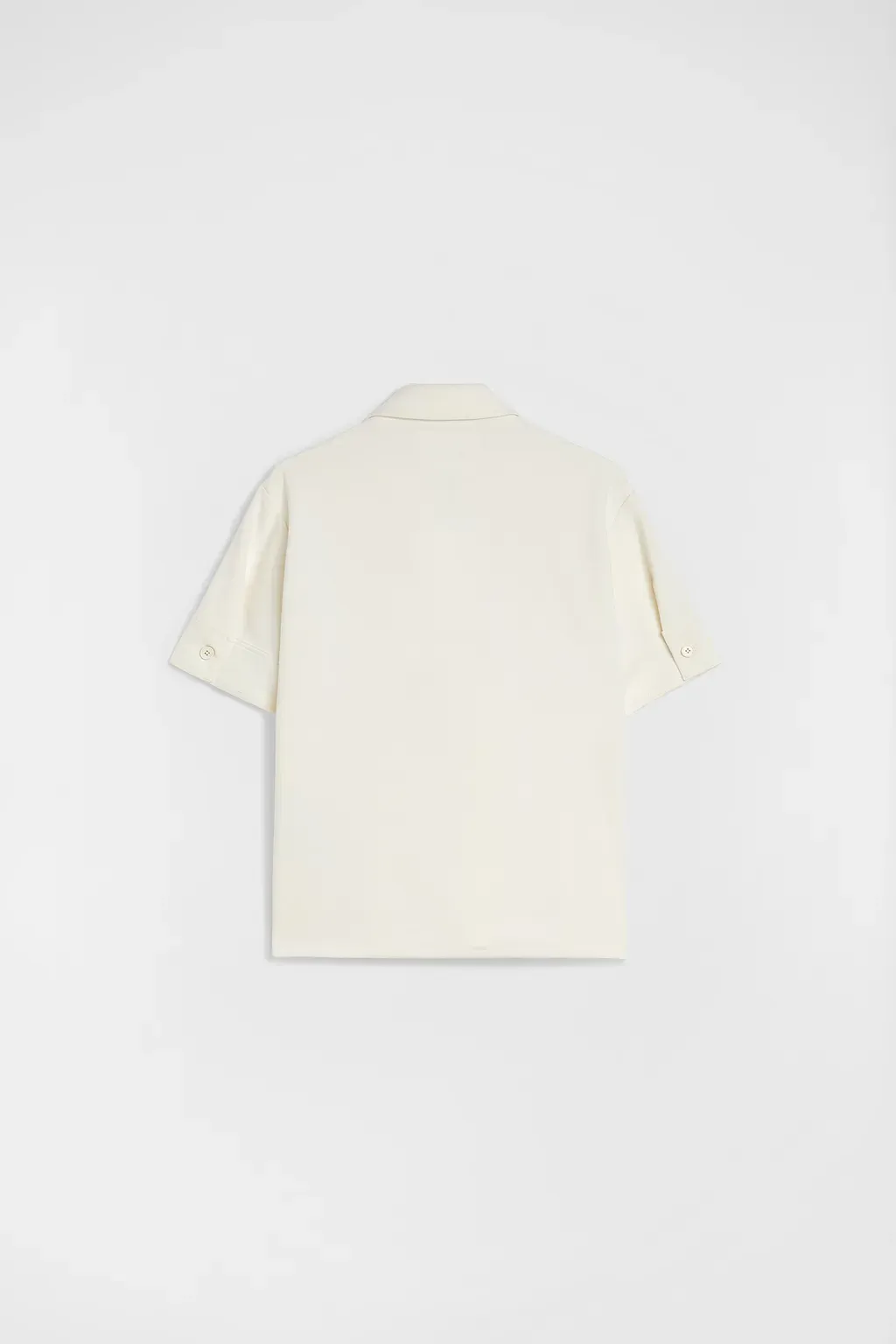 Cotton Blend Polo T-Shirt