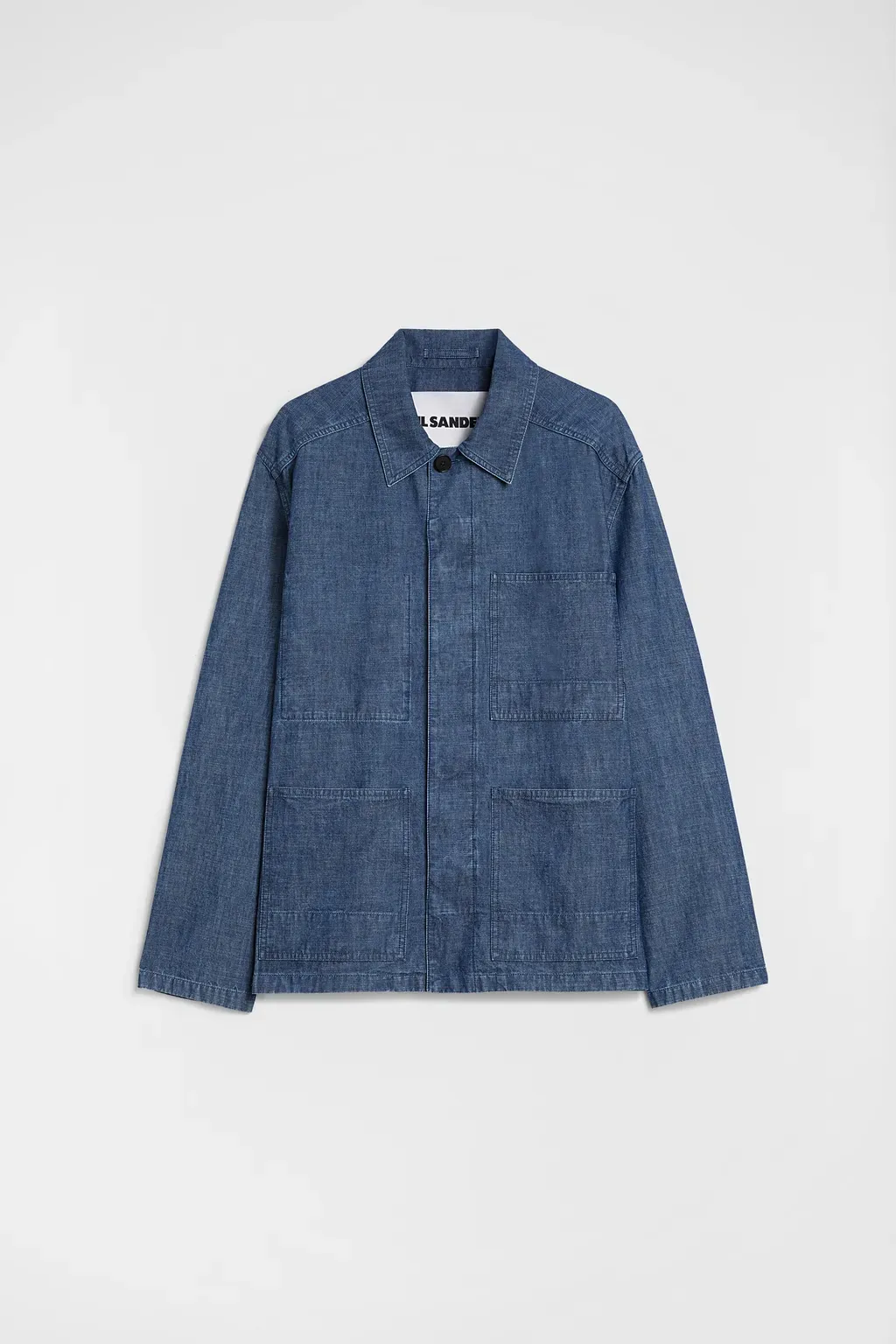 Cotton Chambray Blouson