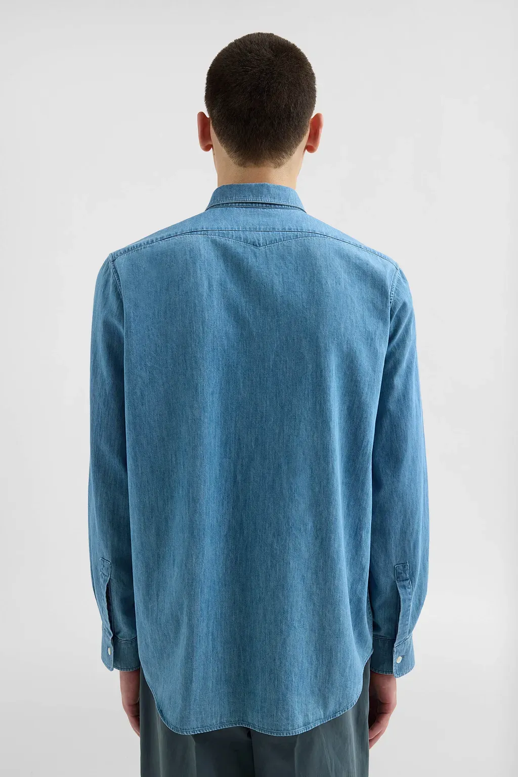 Cotton Chambray Shirt