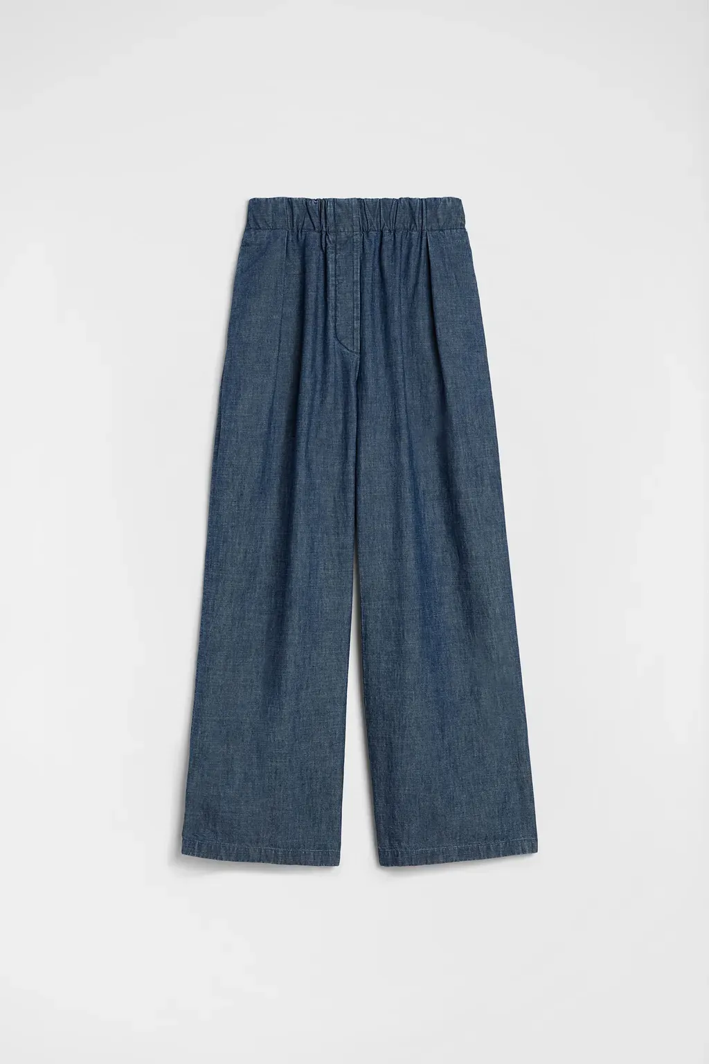 Cotton Chambray Trousers
