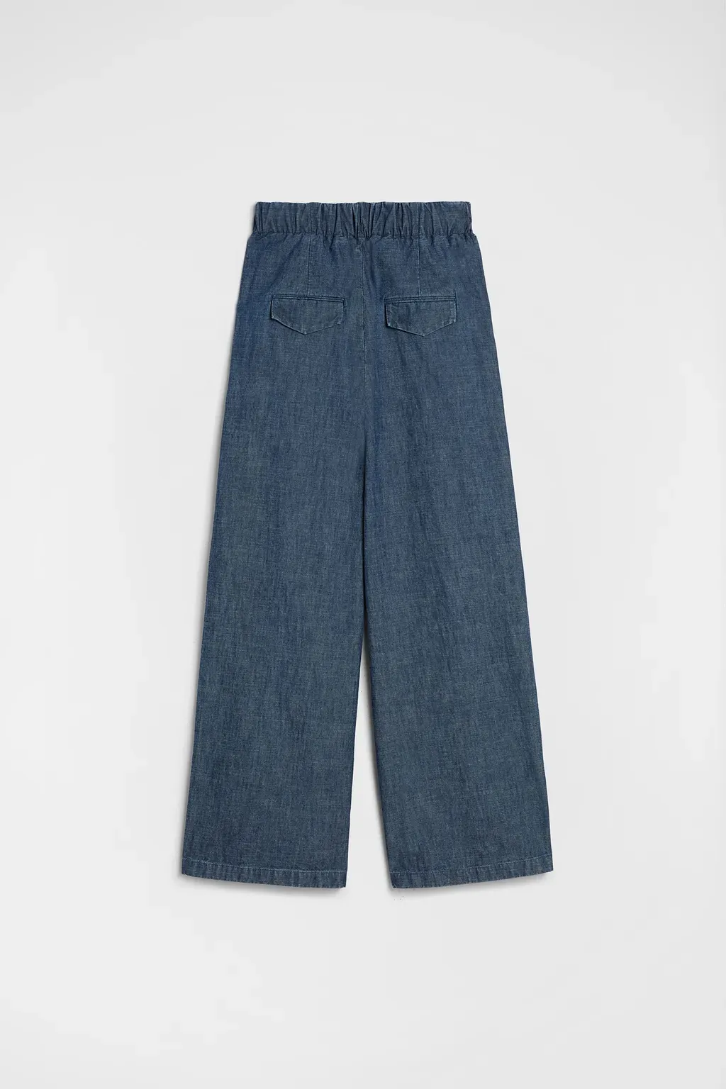 Cotton Chambray Trousers