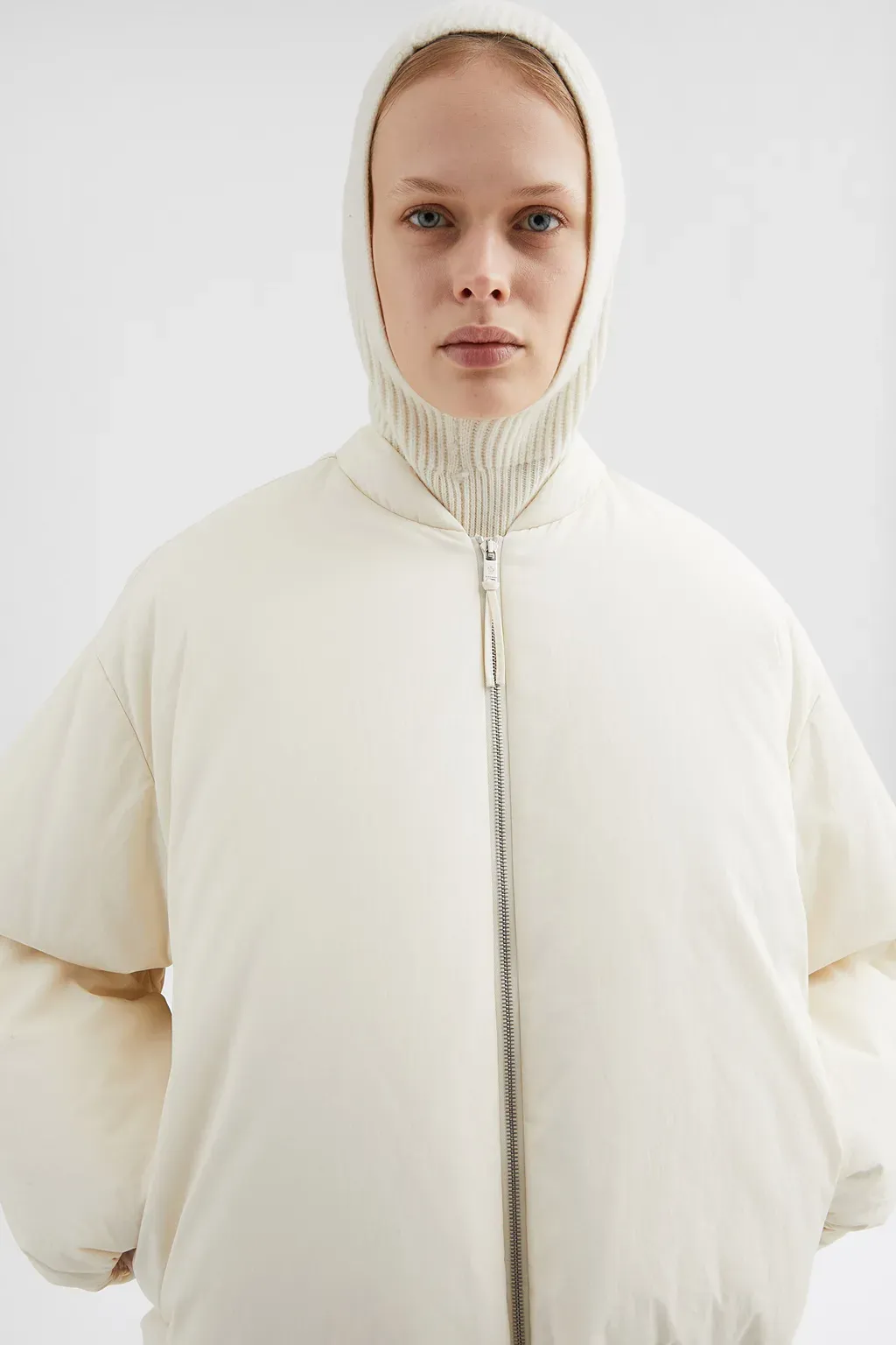 Cotton Down Bomber Jacket
