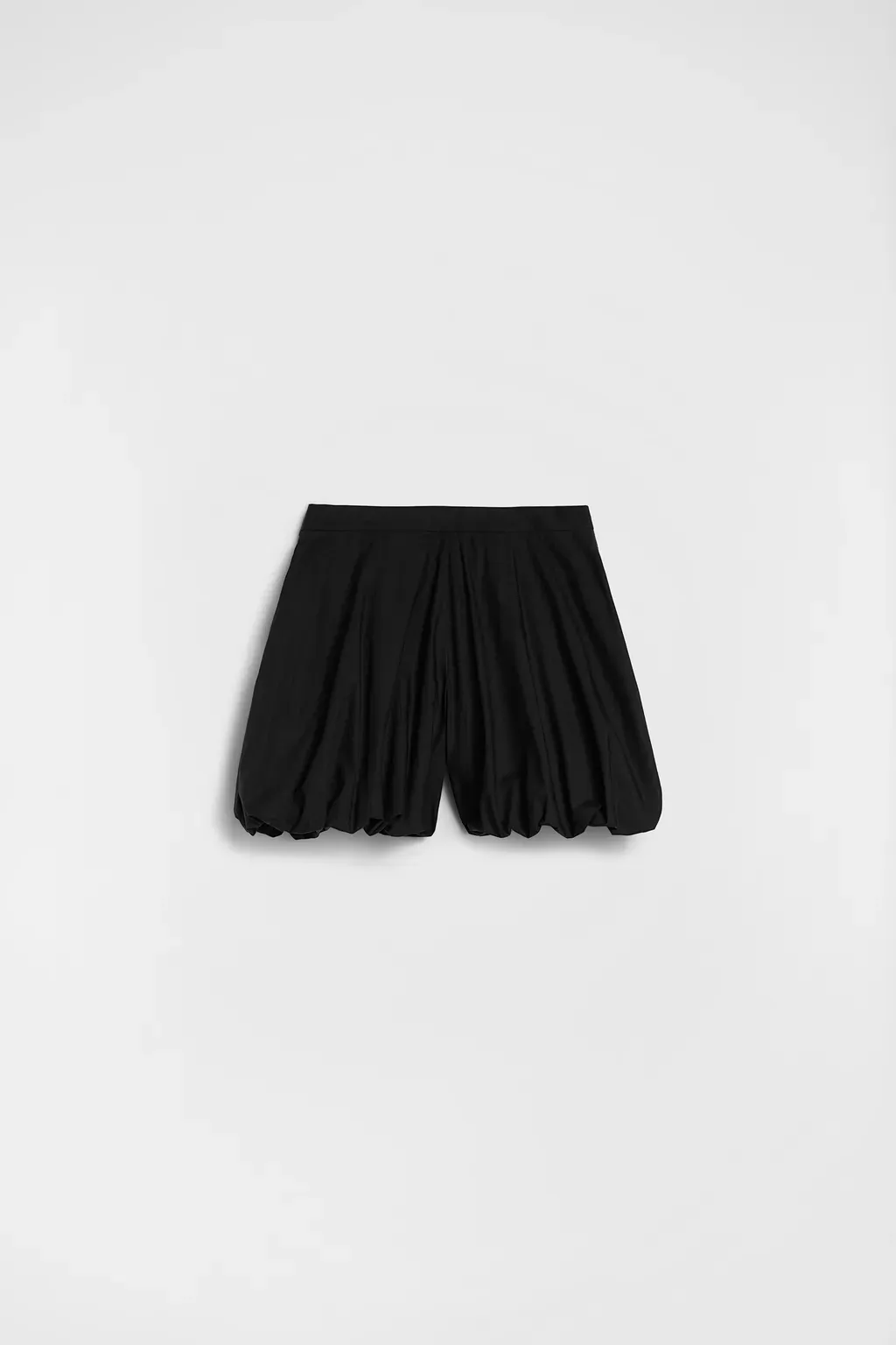 Cotton Poplin Balloon Shorts