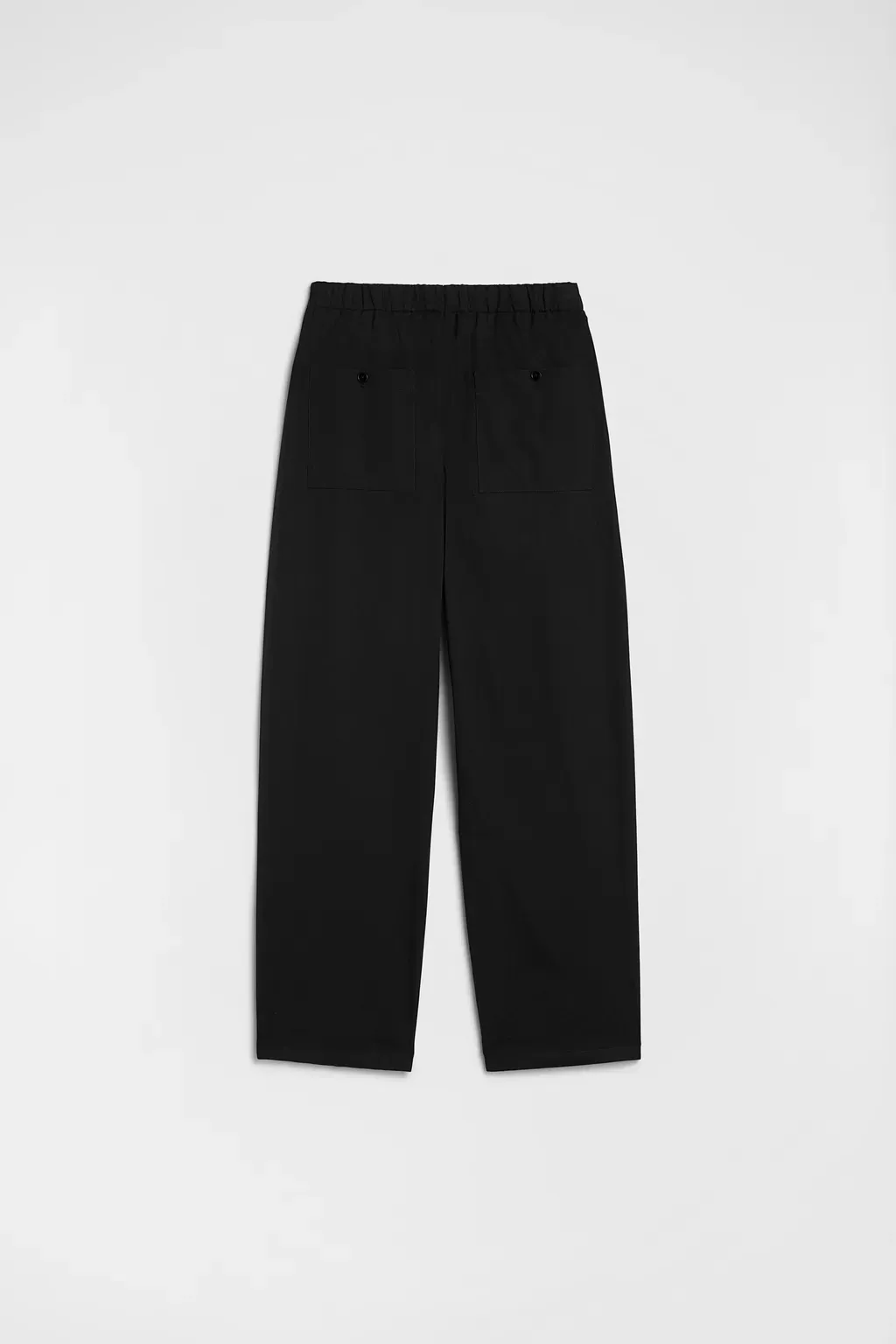 Cotton Poplin Cargo Trousers