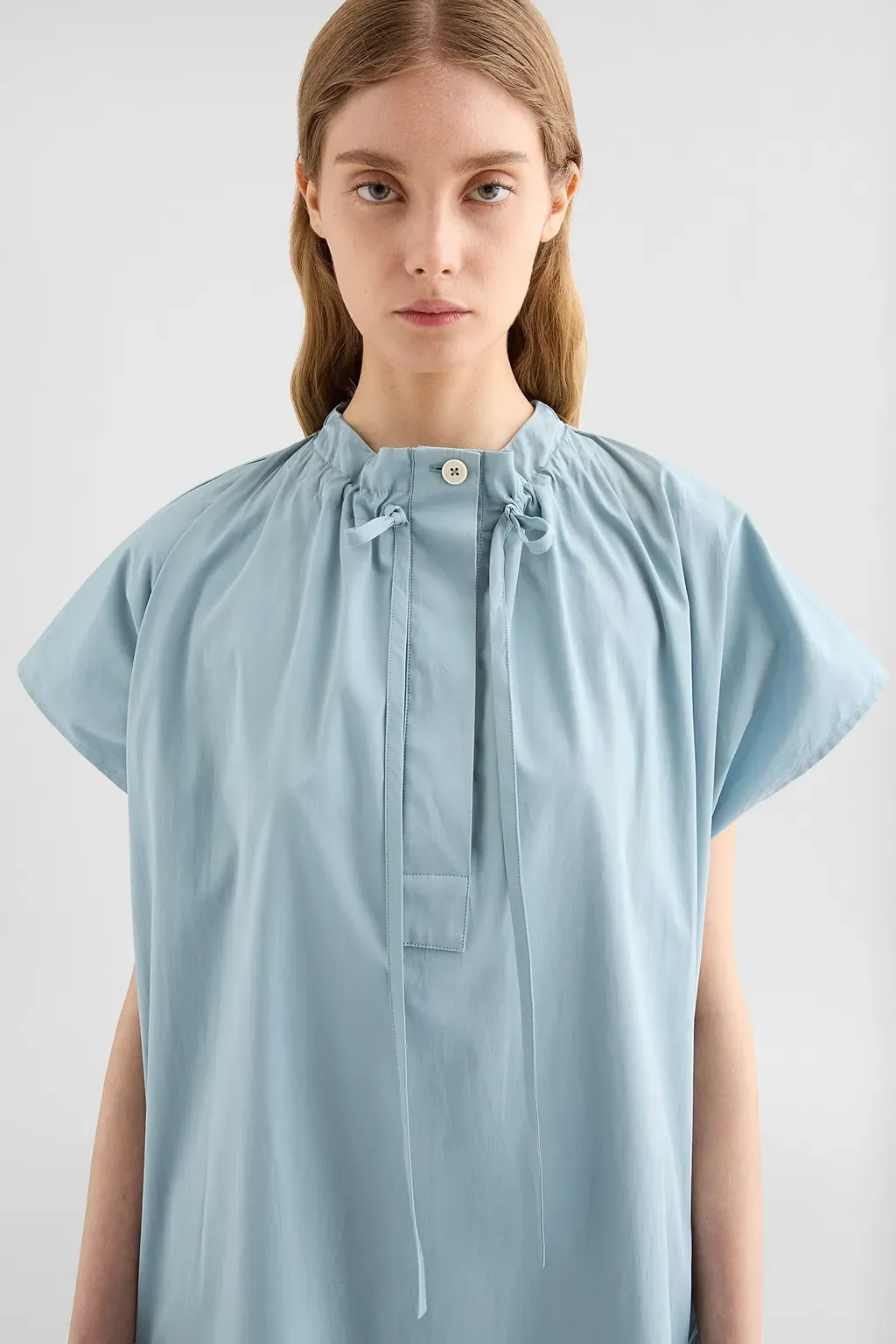 Cotton Poplin Dress