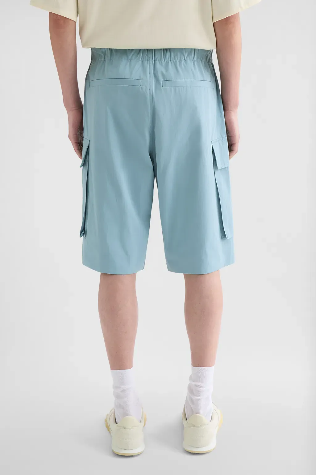 Cotton Poplin Cargo Shorts