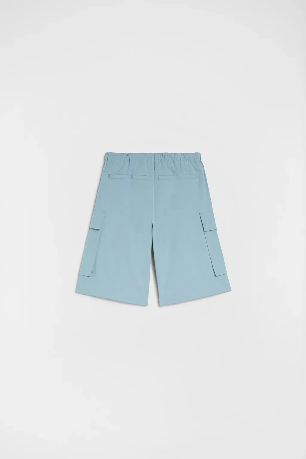 Cotton Poplin Cargo Shorts