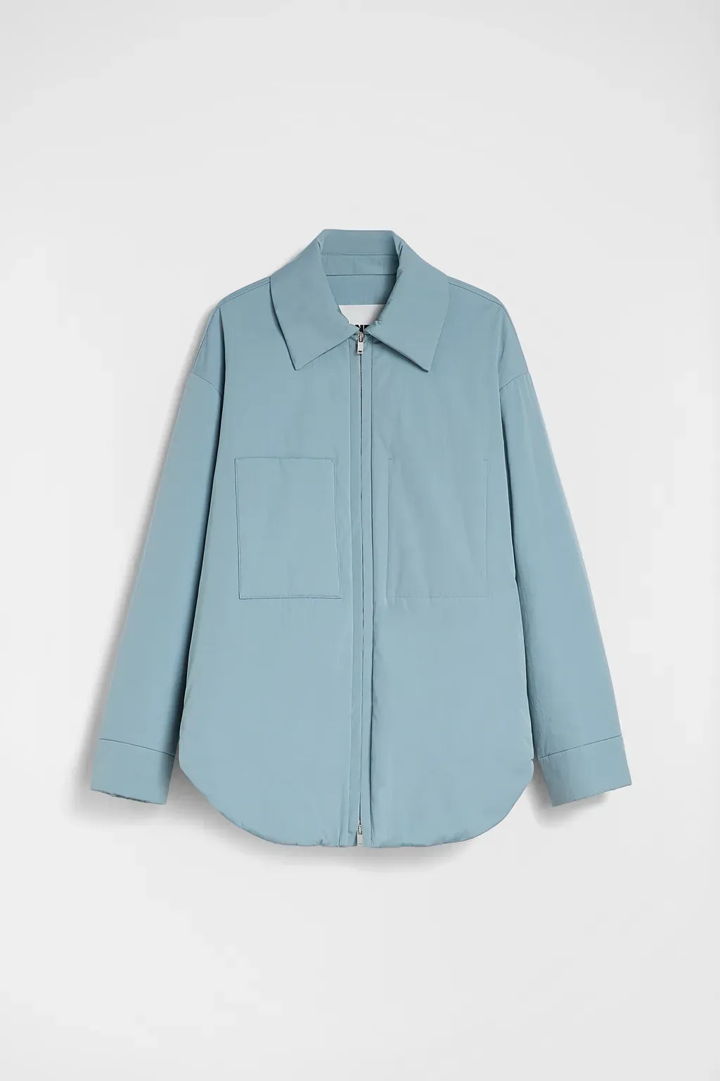 Cotton Poplin Padded Overshirt