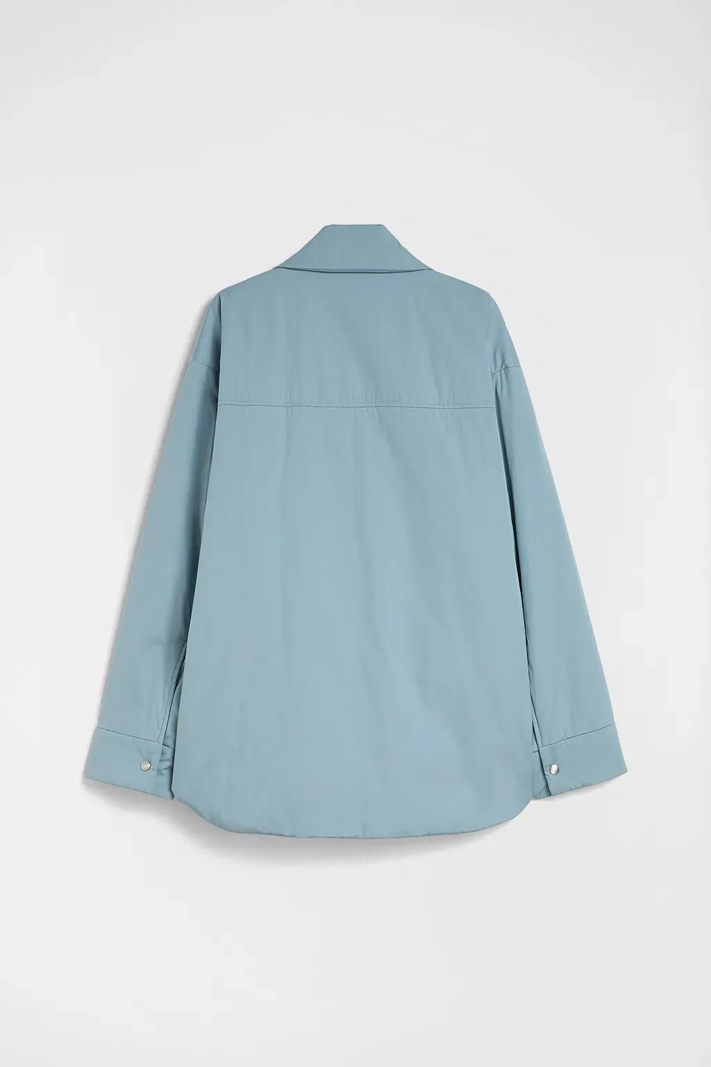 Cotton Poplin Padded Overshirt