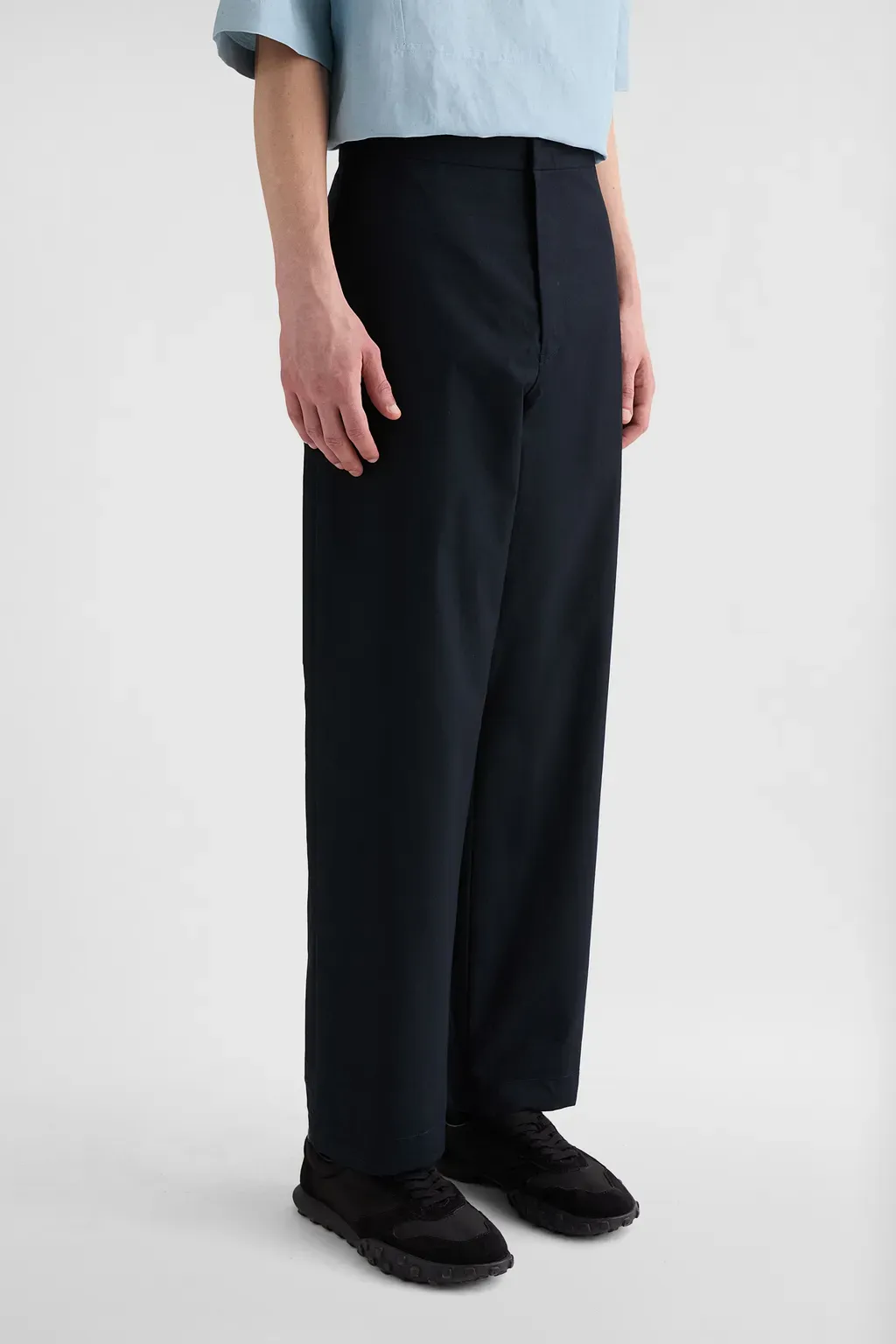 Cotton Tapered Trousers