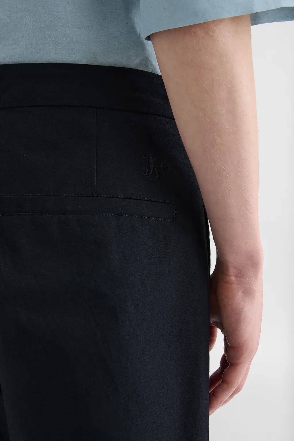 Cotton Tapered Trousers