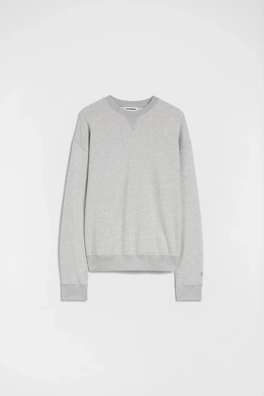 Cotton Terry Crew-Neck Sweatshirt