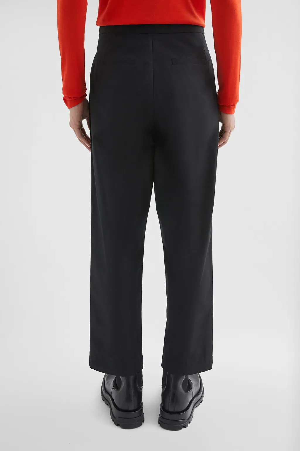 Cotton Tapered Trousers