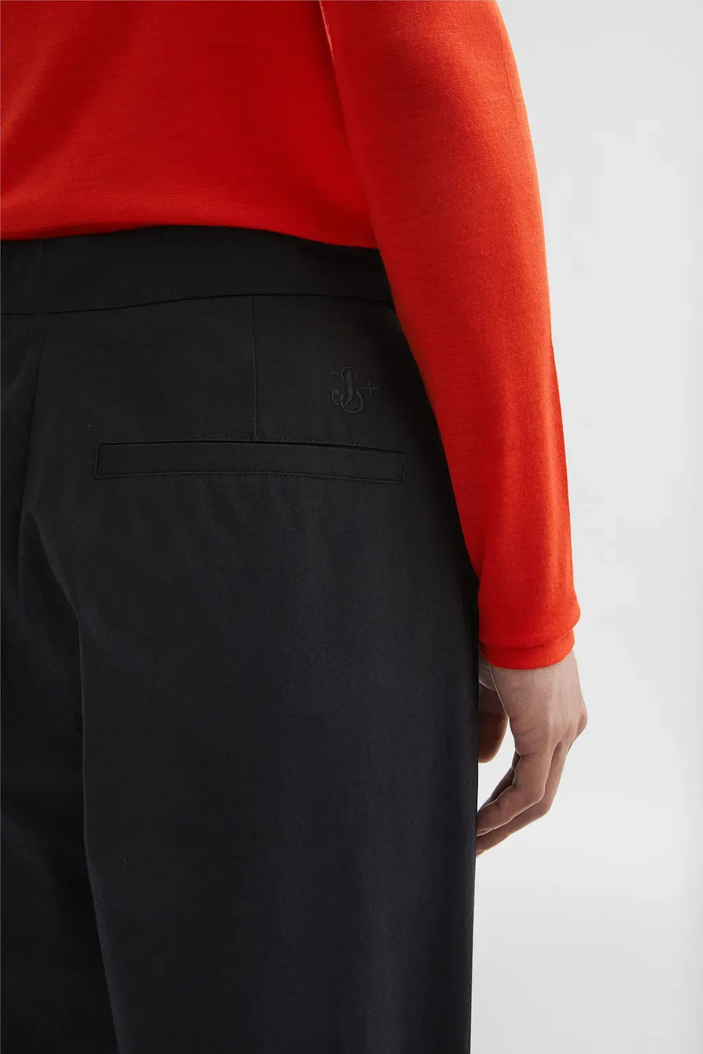 Cotton Tapered Trousers
