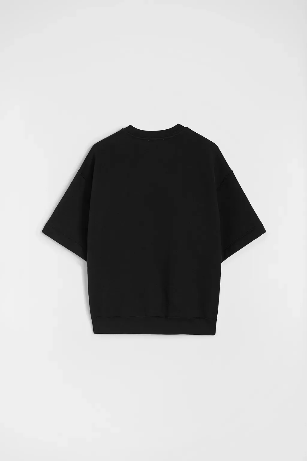 Cotton Terry Crew-Neck T-Shirt