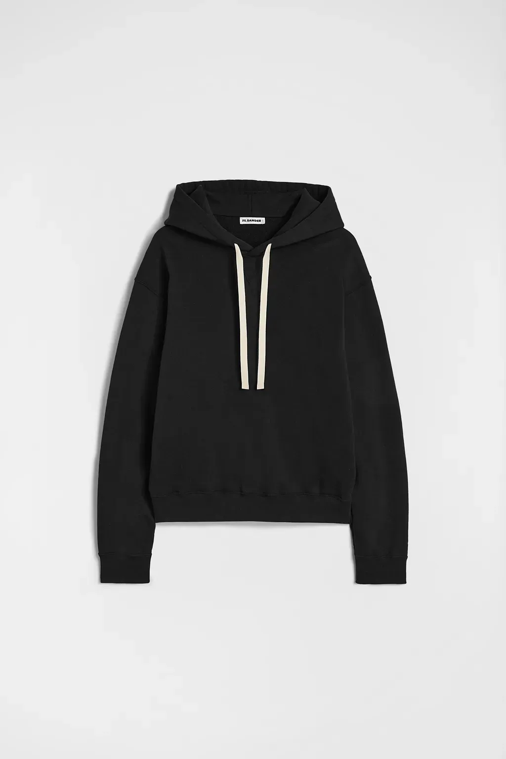 Cotton Terry Hooded Sweatshirt