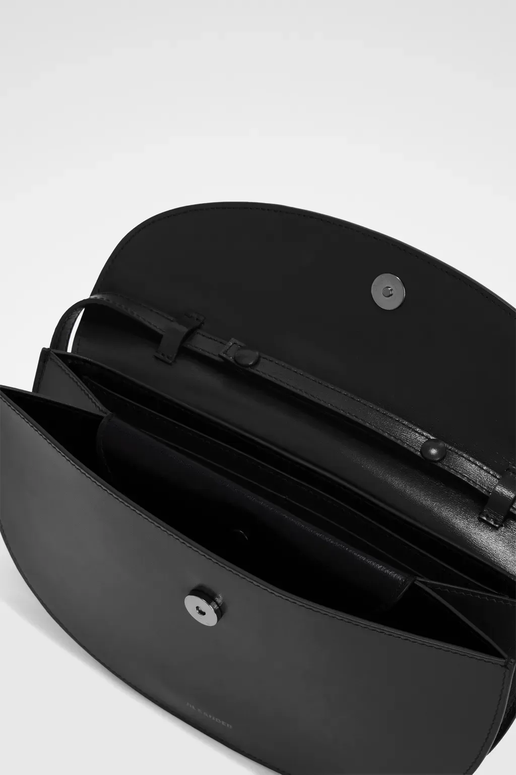 Curve Wallet With Strap