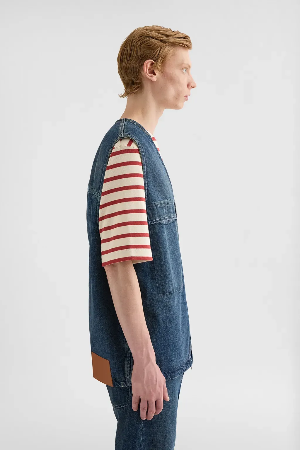 Denim Padded Vest