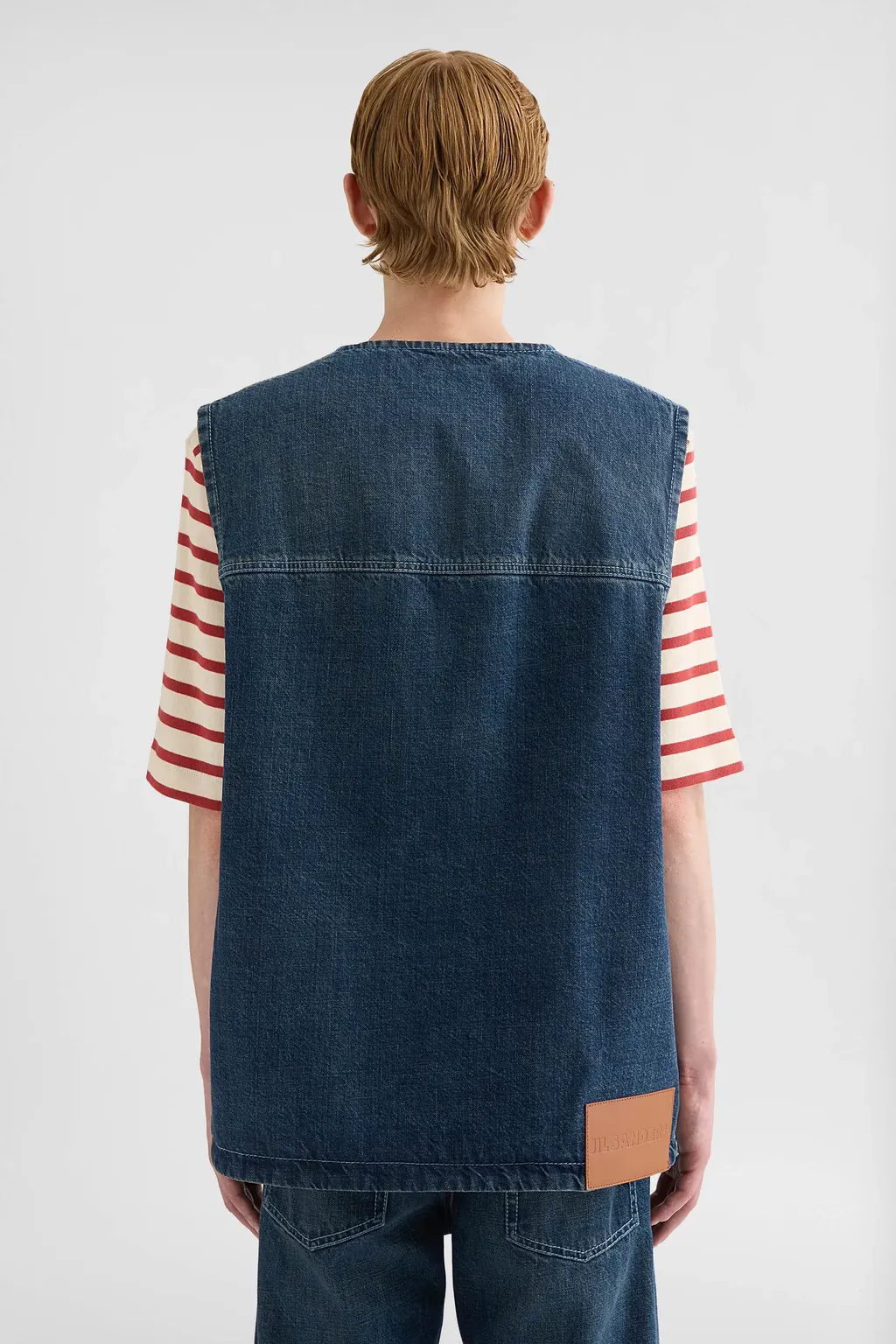 Denim Padded Vest