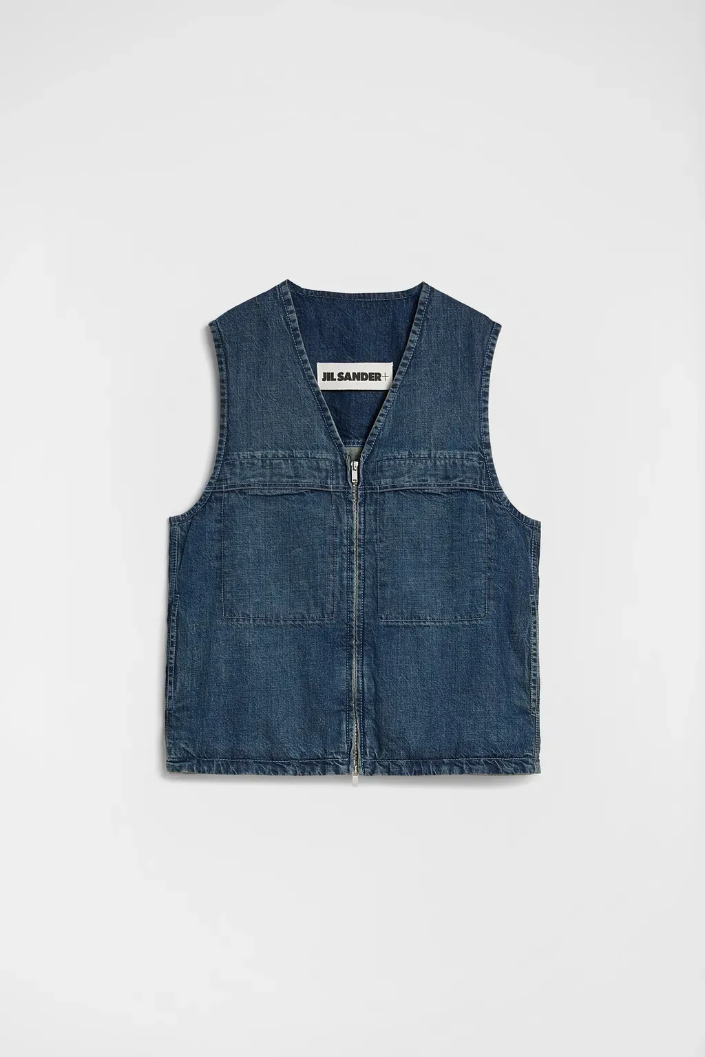 Denim Padded Vest