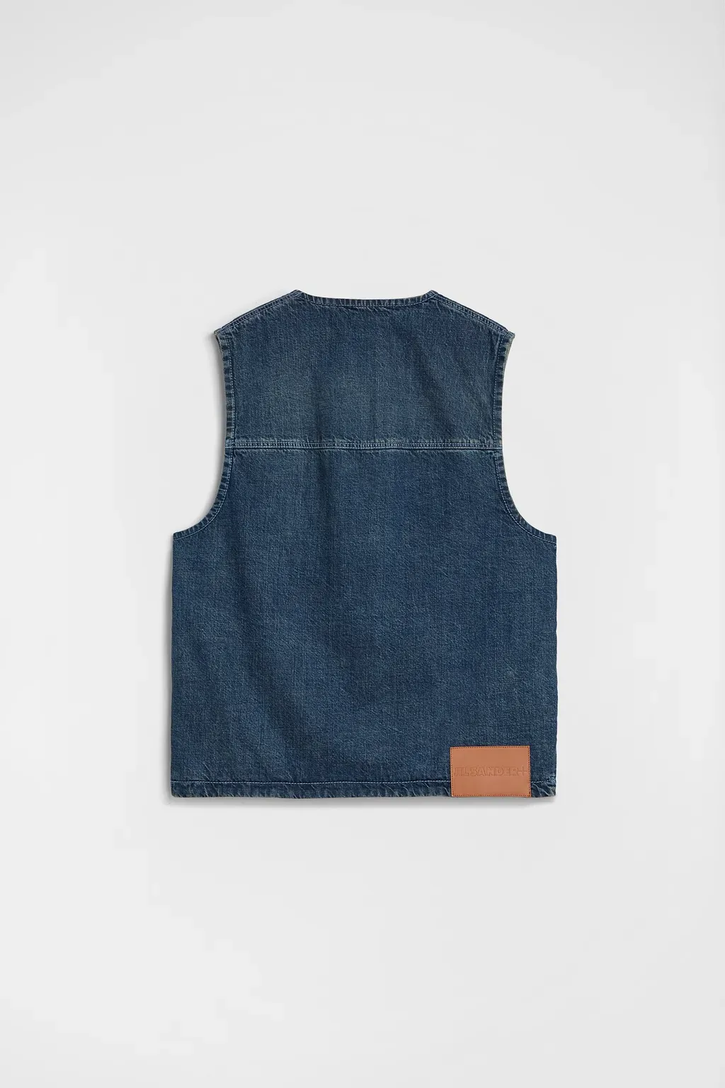 Denim Padded Vest