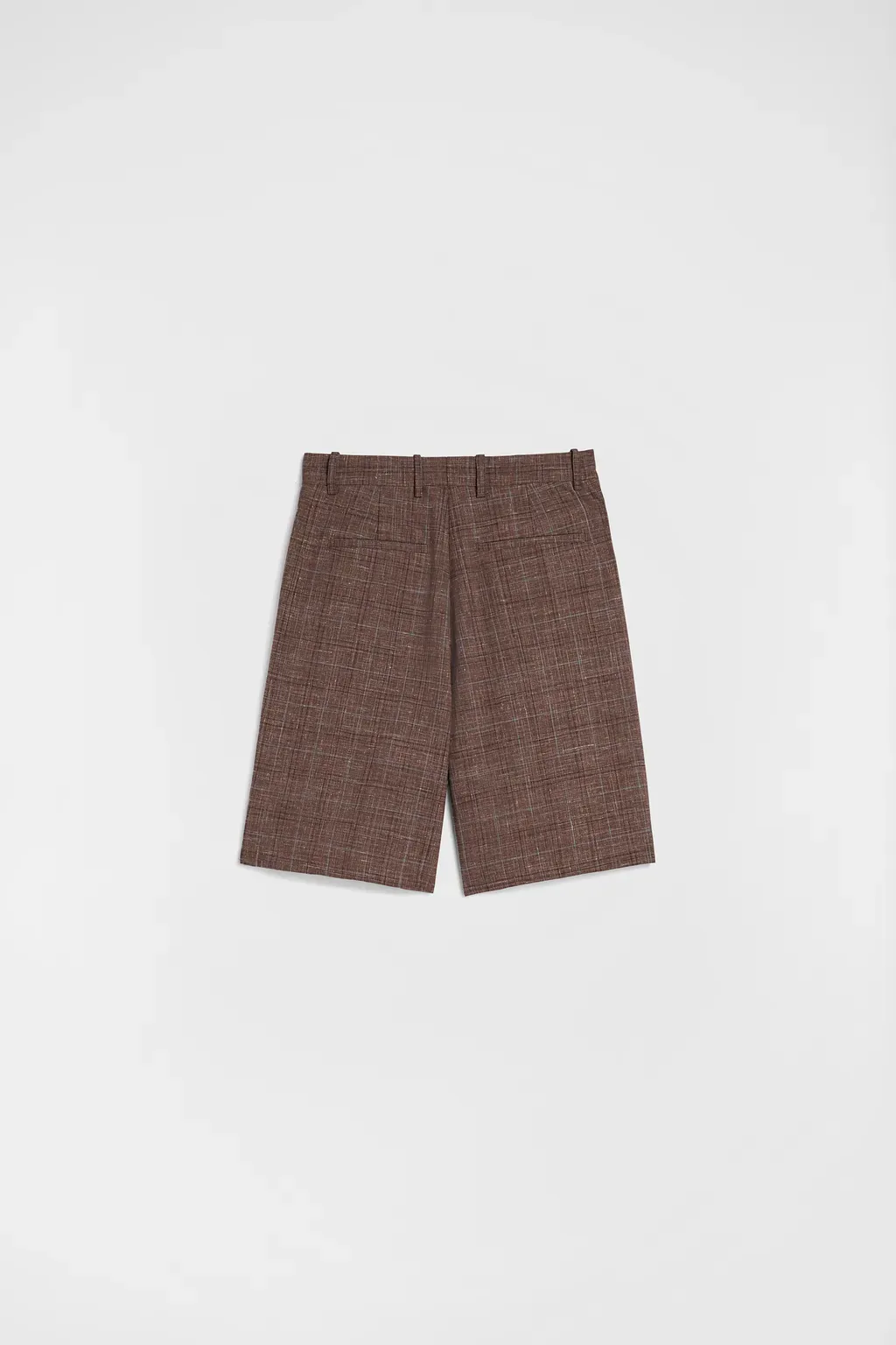 Flamé Wool Blend Shorts