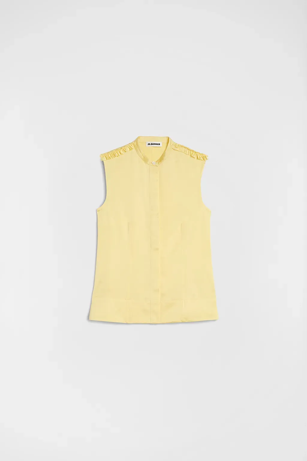 Fluid Viscose Ruffle Top
