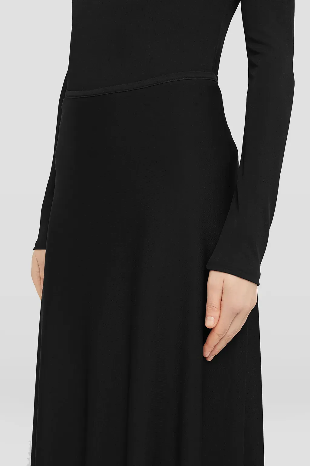 Fluid Viscose Skirt