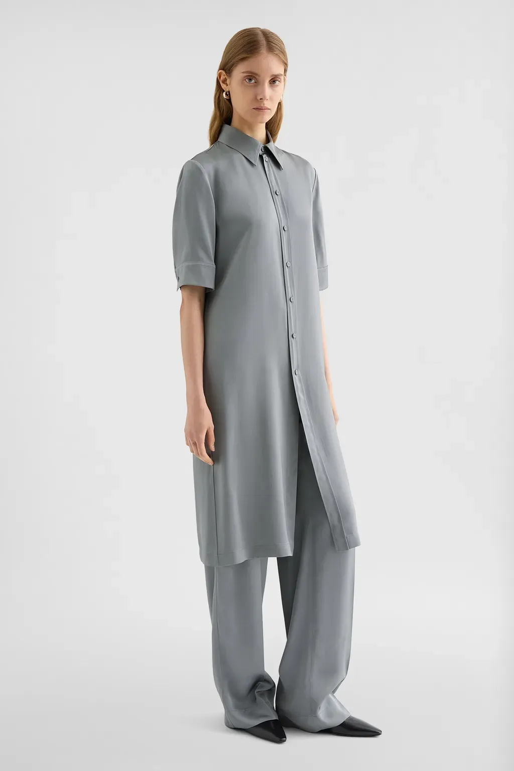 Fluid Viscose Shirt