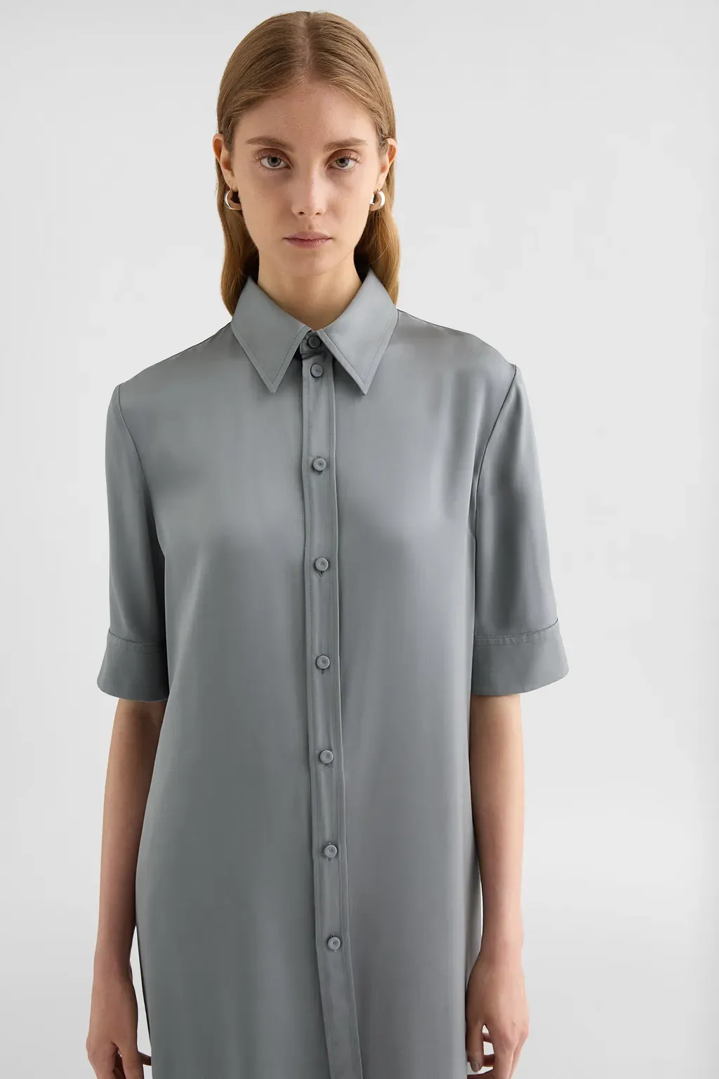 Fluid Viscose Shirt
