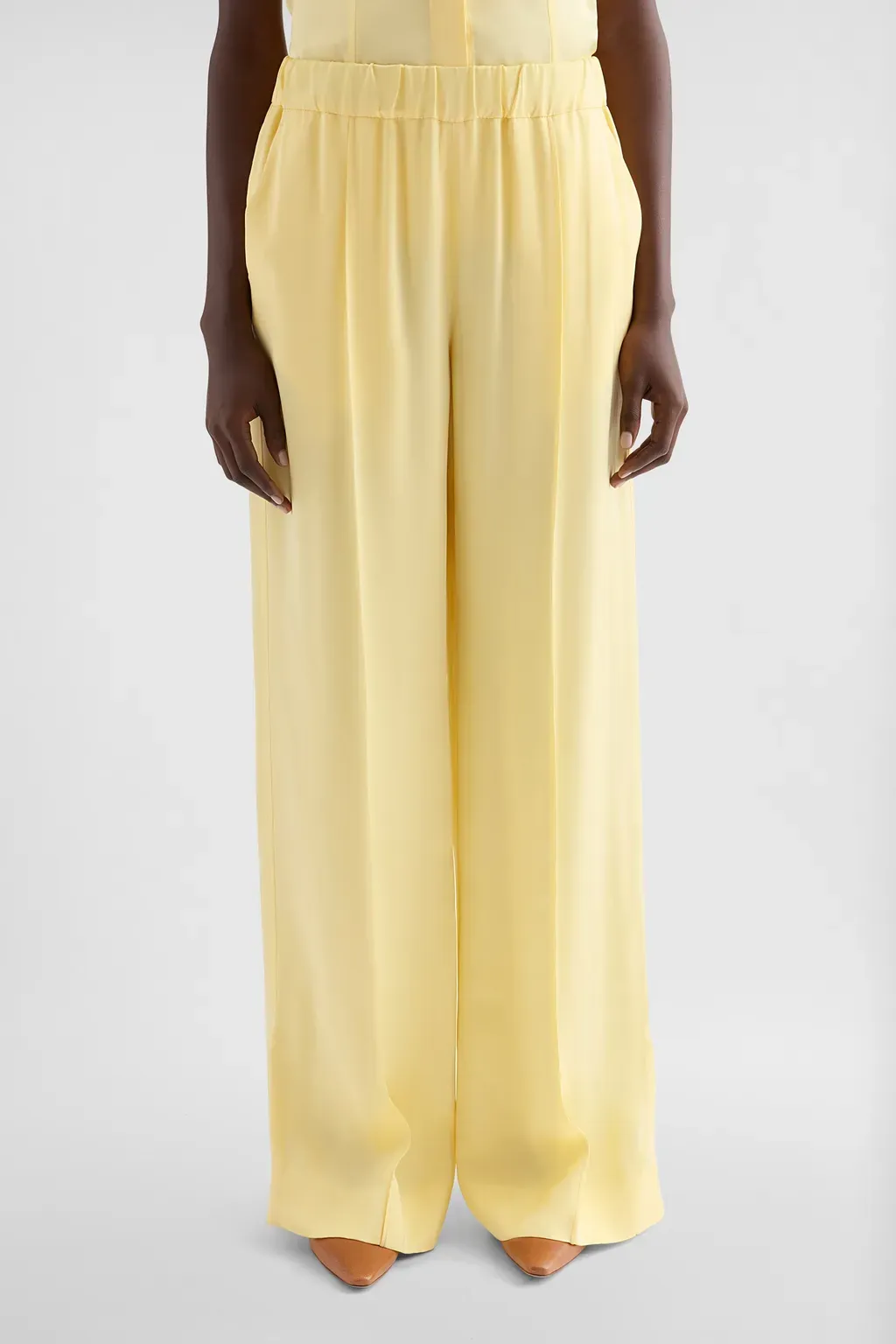 Fluid Viscose Trousers