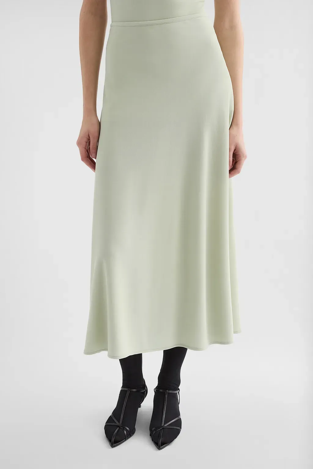 Fluid Viscose Skirt