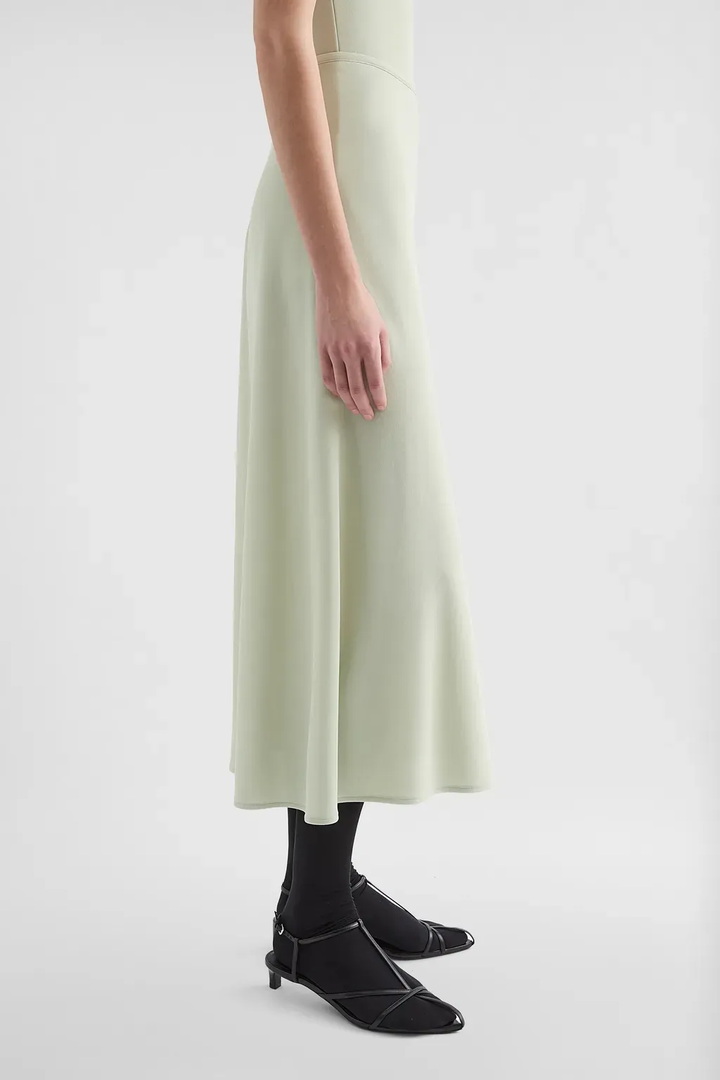 Fluid Viscose Skirt