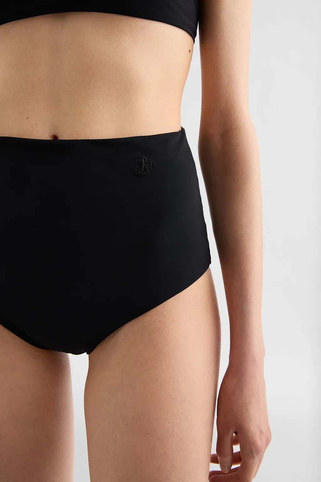 Jersey High-Waisted Bikini Slip